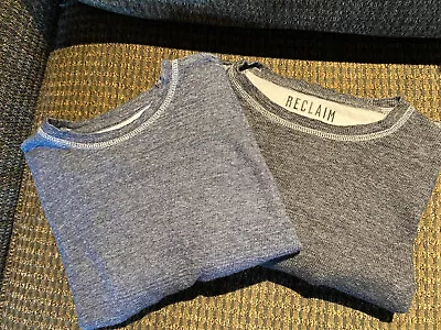 2 Pack Men's Gray Reclaim Long Sleeve Thermal Shirt Size XL • $24