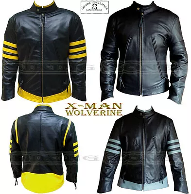 £119.99 • Buy X-men Wolverine Style Mens Fashion High Quality Analene Leather Jacket