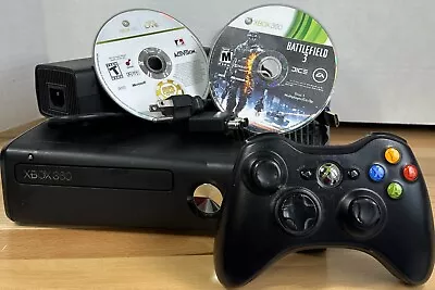 Xbox 360 S Slim 4GB 1439 Console With Controller Power HDMI Tested Works No HHD • $69.99