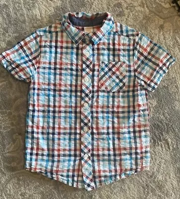 Gymboree Boys Short Sleeve Shirt Size 5/6 • $6.99