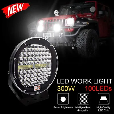 7  LED Work Lights Spot Flood Light Bar Reverse 4WD Offroad Truck Lights 12-24V • $71.99