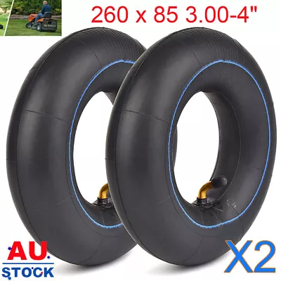 2X Inner Tube 3.00- 4'' NHS Bent Valve For Lawn Mower Trolley Golf Cart ATV Tire • $19.29