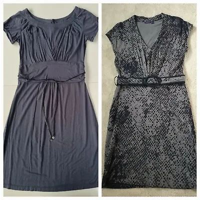 Two Mexx Ladies Grey Dresses Size S And Size M • £9.99
