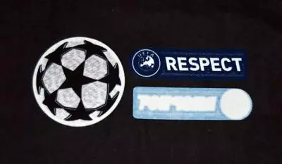 Official 2011/12 Champions League Starball/Respect Lextra Badge/Patch • £19.99