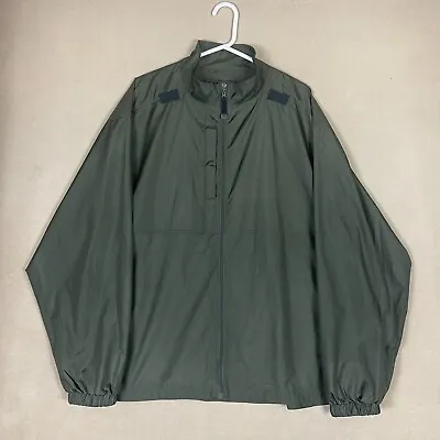 5.11 Tactical Jacket Adult 2XL Green Packable Operator Rain Security Mens • $34.99