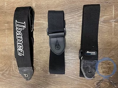 3 X Guitar Strap Pack -  Ibanez • $35