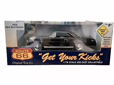 Route 66 1966 Nova Steel Machine 1:18 Die Cast Car  • $100