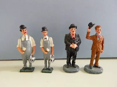 Vintage Collectable White Metal Laurel And Hardy Figures By Unicorn Or Similar • £14.99