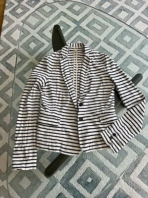 J.Crew Maritime Soft Knit Striped Blazer Jacket Size XS • $15