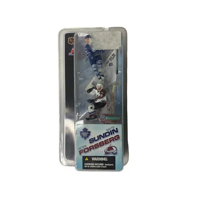 MCFARLANE NHL MATS SUNDIN PETER FORSBERG MINI FIGURE 2-PACK Toronto Maple Leafs • $10