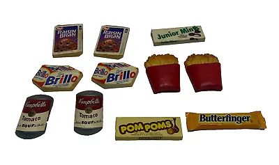 Vintage Arjon 3D Food Magnets Lot Of 11 • $18.99