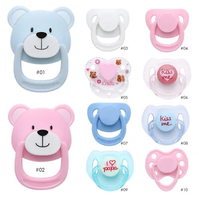 Handmade DIY Kids Toy Simulation Dummy Nipples New Baby Doll Magnet Pacifier • £3.62