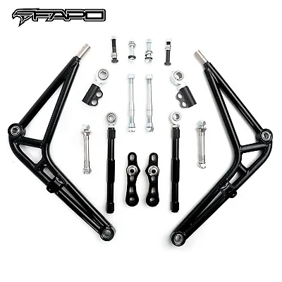 FAPO Set Of Front Steering Drift Lower Control Arm Wide Angle Kit For BMW E36 • $589.99