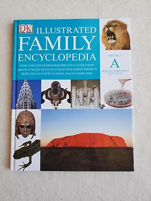 Illustrated Family Encyclopedia  - DK - Volume 1 A - Illustrated • £0.99