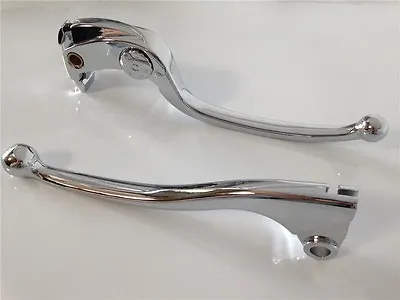 New Chrome Brake Clutch Lever For Kawasaki Zx6R Zx10R Z750R Z1000 Ninja Tourer • $20.56