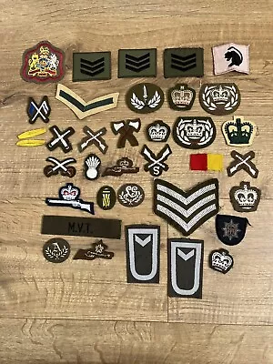 Assorted Vintage British MVT & German Military Patches - Job Lot • £1.95