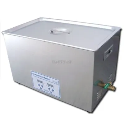 30L Ultrasonic Cleaner Heater Digital 500 W 40Khz Jewelry Dental Ce Rohs Go • $1077.22