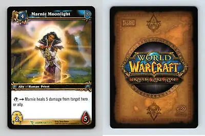 Marnie Moonlight #158/319 March Of The Legion Uncommon Warcraft 2007 TCG Card • $2.09