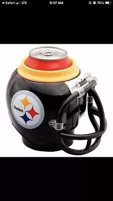 Pittsburgh Steelers NFL Mini FanMug Desk Caddy Helmet  Removable Cup Black/Gold • $15