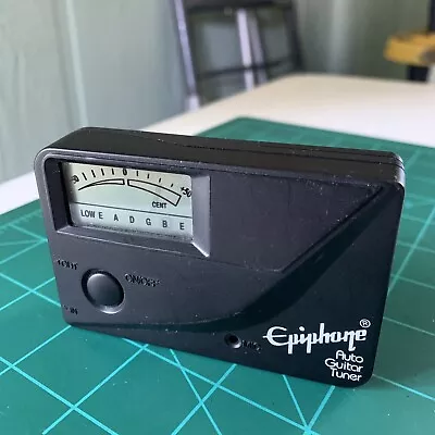 1997 Epiphone Guitar Auto Tuner S006P Battery 9V Music Equipment Works • $7