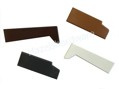 Pair Of Liniar UPVC PVCu Window Door Sill / Cill End Caps All Colours / Shapes • £3.21