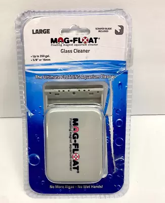 Mag-Float Large Glass Algae Scraper 350 W/Scraper Blade Attachment - Open Box • $60