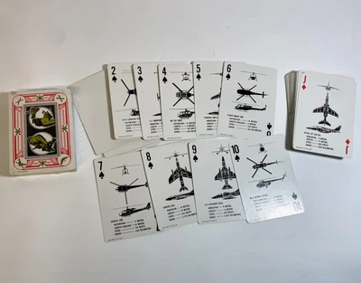 $15.99 • Buy US Army Aircraft Recognition Playing Cards, GTA 44-2-10 1979, 2 Decks, 1 Sealed