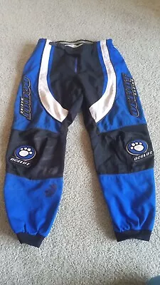 Ocelot Moto Riding Pants Men Size 34 Dirtbike Motorcross Padded Armor Free Ship • $33.99