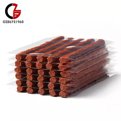 5-100PCS Tire Tyre Puncture Repair Kit Strips Plug Car Van Truck Bike 100 * 6mm • $9.49