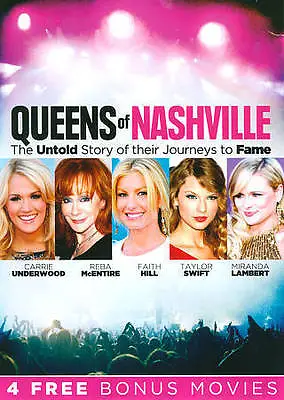 Queens Of Nashville (DVD 2013) Taylor Swift Faith Hill Reba McEntire LIKE • $5.95