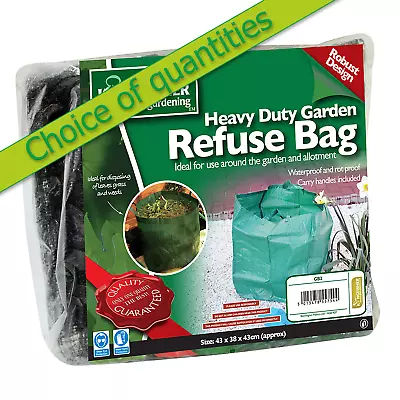 £7.99 • Buy Small 55L Strong GARDEN REFUSE BAG - Kingfisher - Multi Buy Deals / Discounts