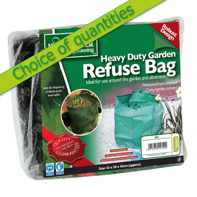 £7.99 • Buy Small 55L Strong GARDEN REFUSE BAG - Kingfisher - Multi Buy Deals / Discounts