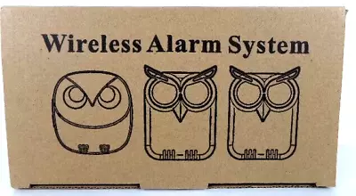 Driveway Alarm Mailbox Alert HTZSAFE Owls 1 Receiver + 2 Sensors • $35