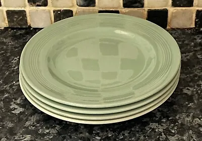 £20 • Buy 4x 1940s-50s Woods Ware Beryl Green 5.5  Side Plates Salad Plates By Wood & Sons