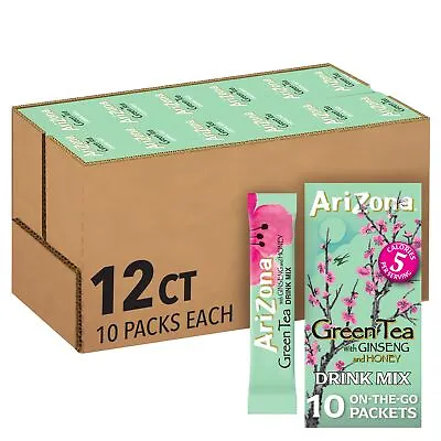 	AriZona Green Tea With Ginseng And Honey Naturally Flavored Powdered Drink Mix	 • £44.99