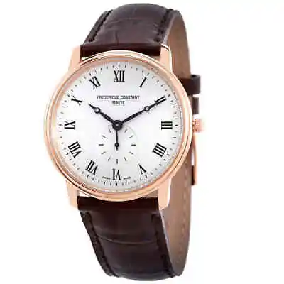 Frederique Constant Quartz Silver Dial Men's Watch FC-235M4S4 • $548.90