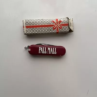 Pall Mall Cigarettes Advertising Multi Function Pocket Knife With Box Vintage • $6.75