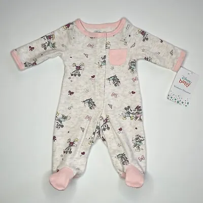 New  Disney Baby Clothes Minnie Mouse Sleep & Play~Wishes & Dreams • $11.99