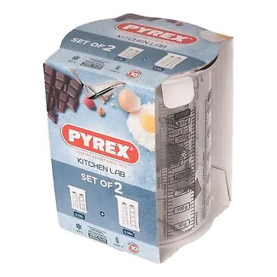 £10.45 • Buy Pyrex Measuring Jugs Set 250ml & 500ml