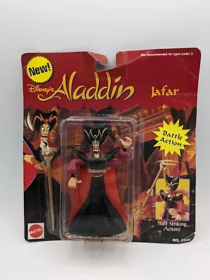 Vintage Disney Aladdin Jafar Action Figure New Mattel 90s Toys Collectible • $18