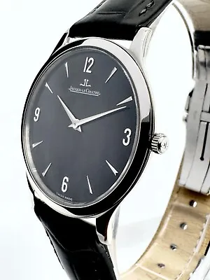 Jaeger LeCoultre Master Control Ultra Thin Gents 34mm 145.8.79S Collector Watch • £3850