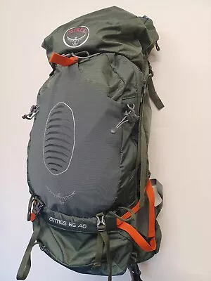 £55 • Buy Osprey Atmos AG 65 Litre Hiking Rucksack Backpack Size Large