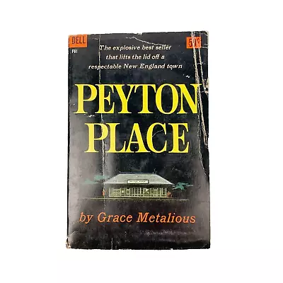 Peyton Place By Grace Metalious 1956 Paperback Book Dell Publishing 9th Printing • $18