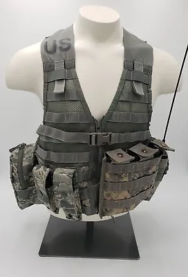 MOLLE II ACU Fighting Load Carrier VEST 7 Piece Set! • $24.61