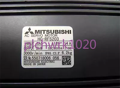 1PCS NEW IN BOX Mitsubishi Servo Motor HC-RFS203 • $500.93