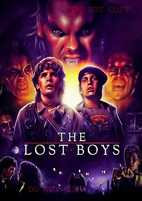 THE LOST BOYS POSTER A4 GLOSSY -  80s Classic Movie Film Posters • £4.05