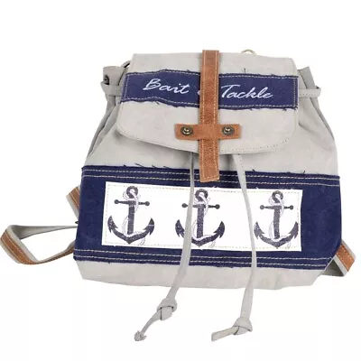 Bait And Tackle Recycled Canvas Backpack • $55