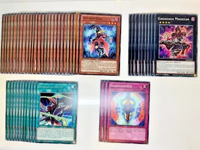 Yugioh - Competitive Gagaga Deck + Extra Deck *Ready To Play* • £14.99