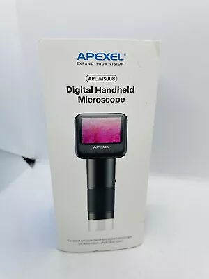 APEXEL Handheld Digital Microscope With 2” LCD Screen 800X Pocket Portable • $36.50