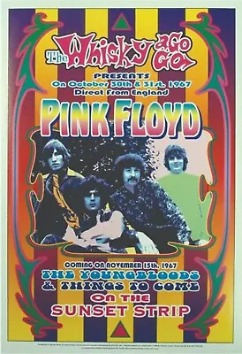 Pink Floyd 13  X 19  Reproduction Concert Poster Archival Quality  • $19.95